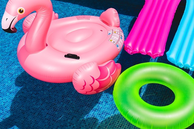 pool toys for sale at bridgeport pools
